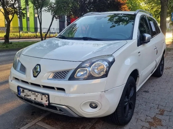 Renault Koleos cena 28700 przebieg: 190000, rok produkcji 2011 z Chełmno małe 92